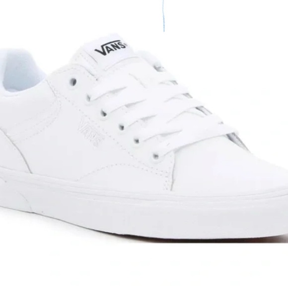 Vans Men's Classic White Sneakers - Picture 2 of 12